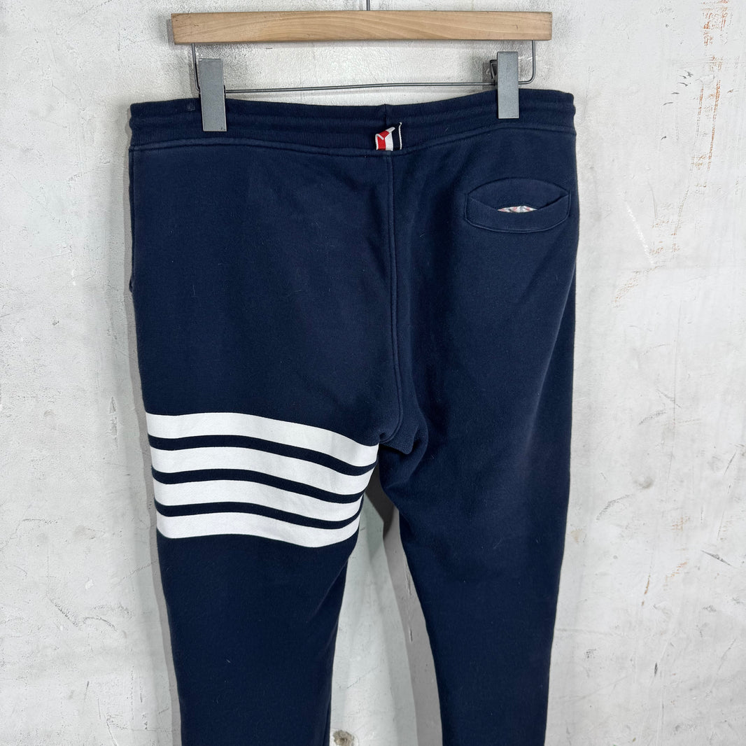 Thom Browne Navy Track Pants