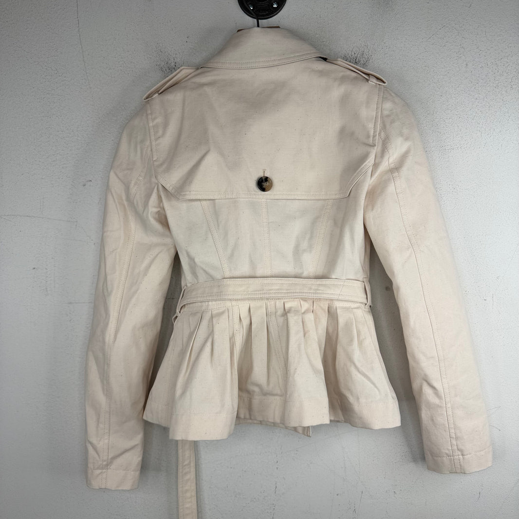 Burberry White Trench Coat