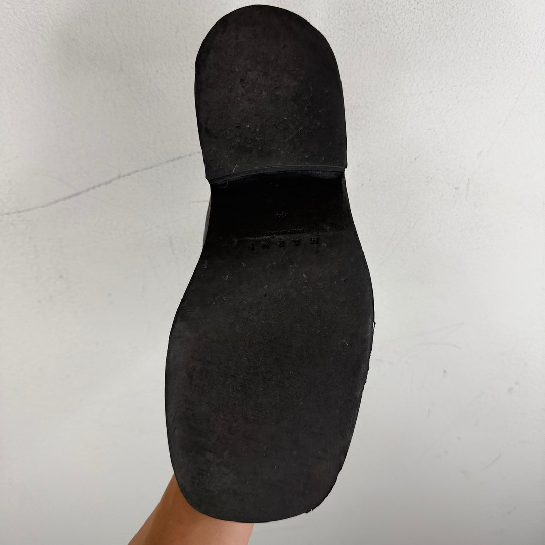 Marni Square Chunky Sole Penny Loafers