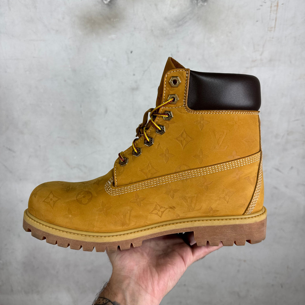 Louis Vuitton x Timberland Monogram Wheat 6in Boots