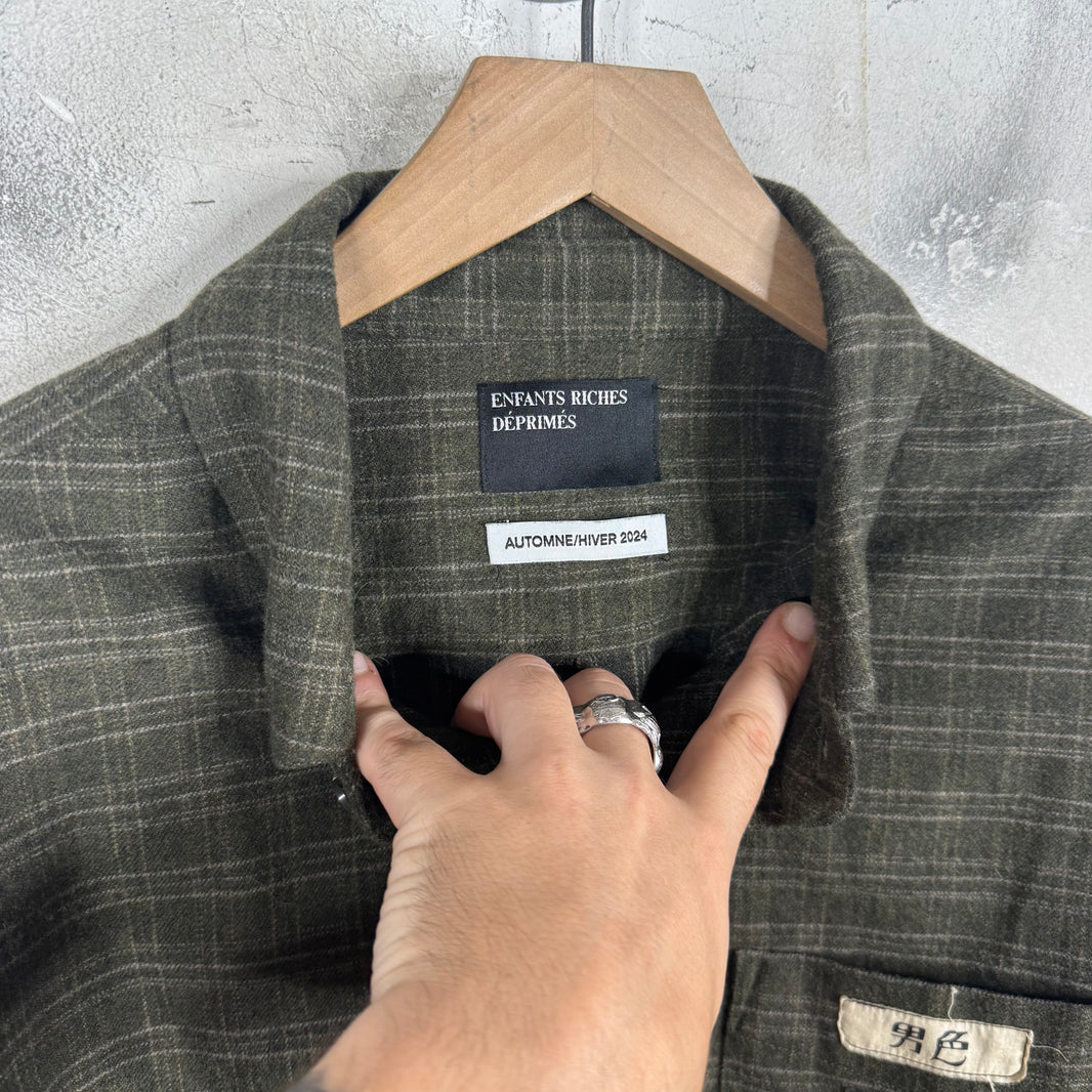ERD Wool Assemblage Flannel Shirt
