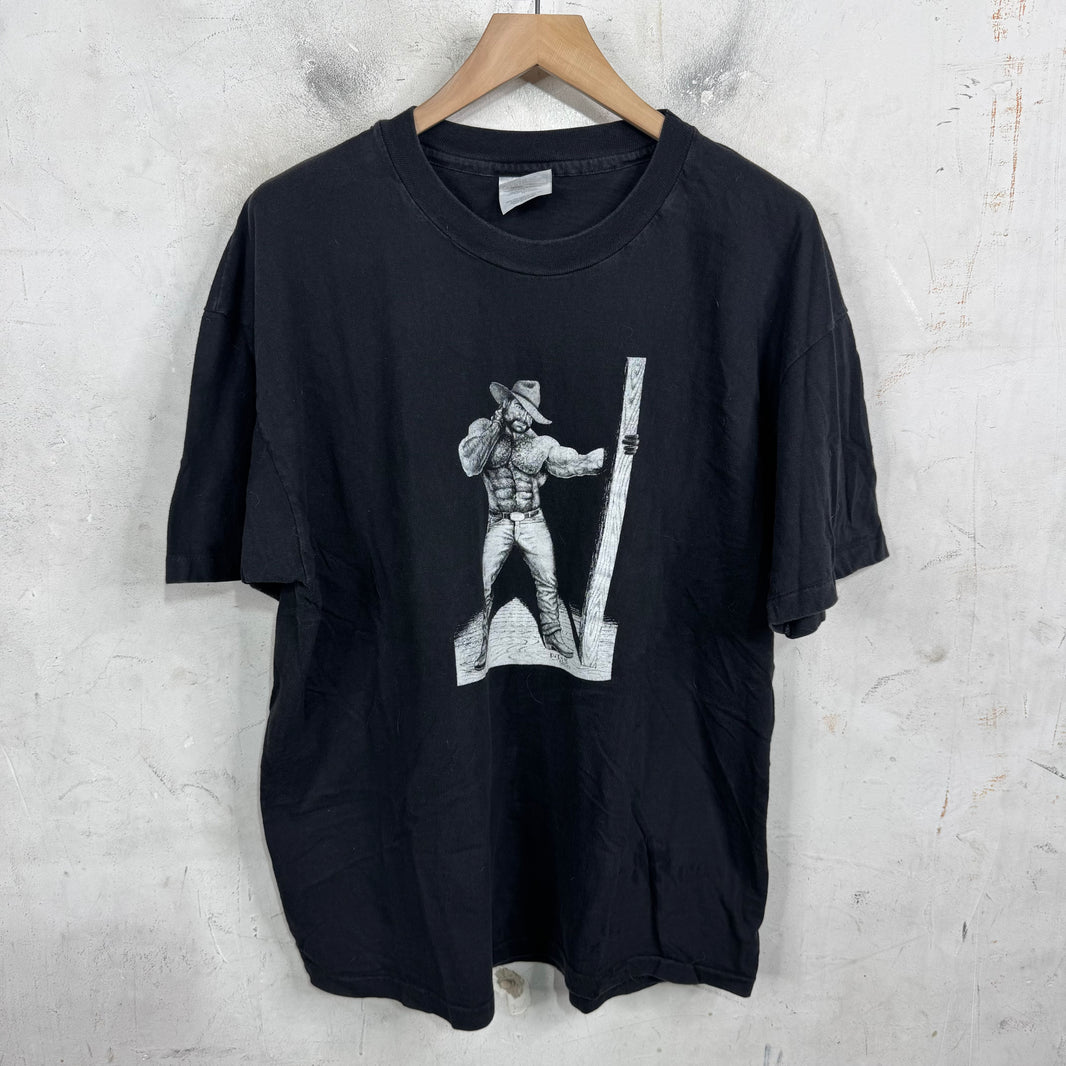 Vintage Cowboy Portrait T-Shirt