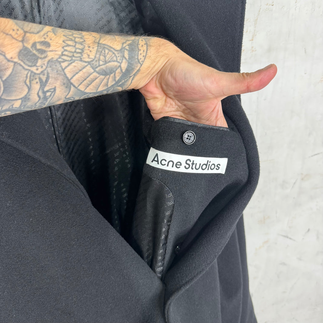 Acne Studios Long Wool Trench Coat