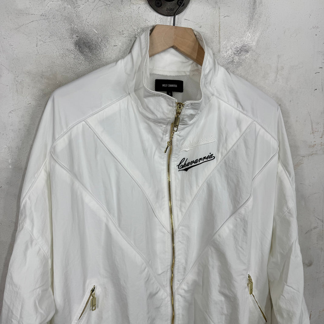 Willy Chavarria Multi Logo Track Jacket