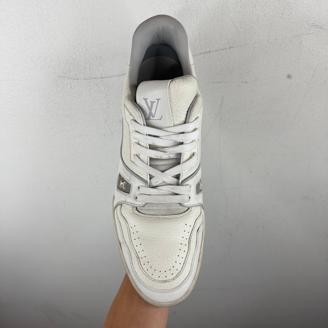 Louis Vuitton White/Gray Trainers