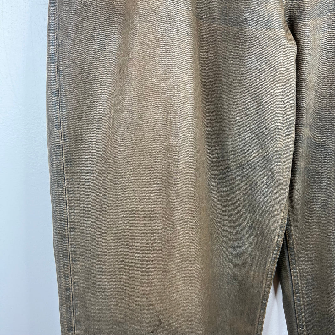Acne Studios Baggy Waxed Jeans