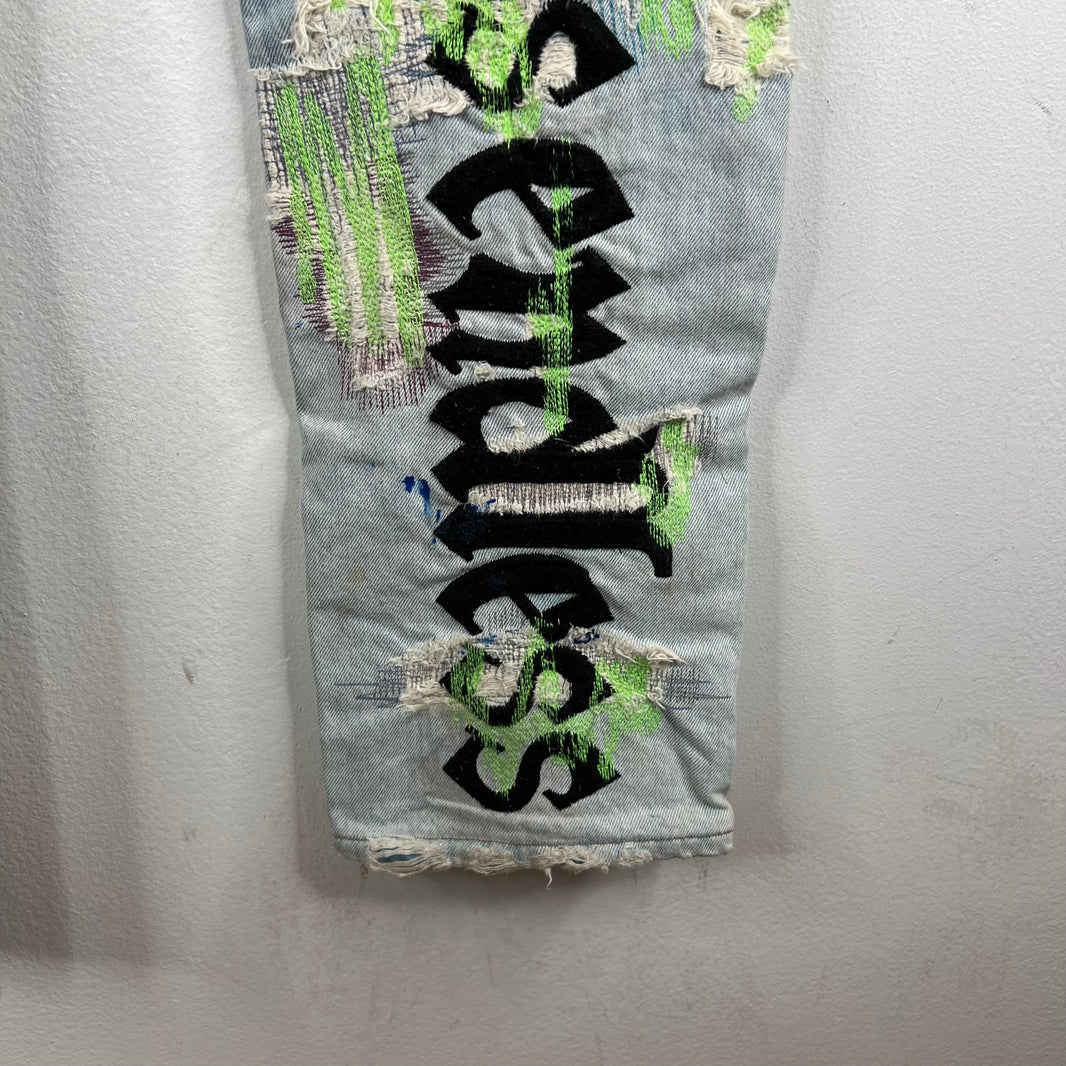 Endless Denim OG Embroidered Boro Jeans