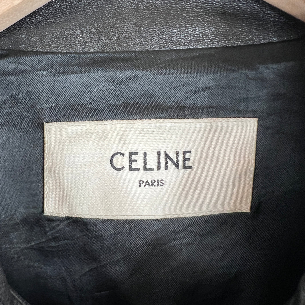 Celine Blouson Leather Jacket