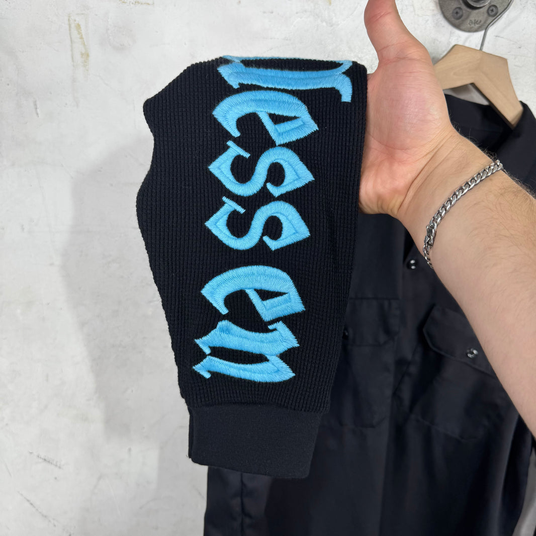 Endless Denim Logo Layered Thermal Work Shirt