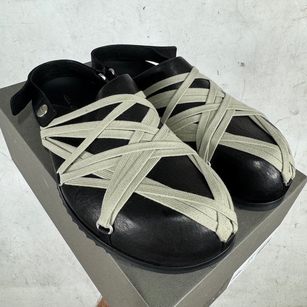 Rick Owens Overlaced Granola Mules