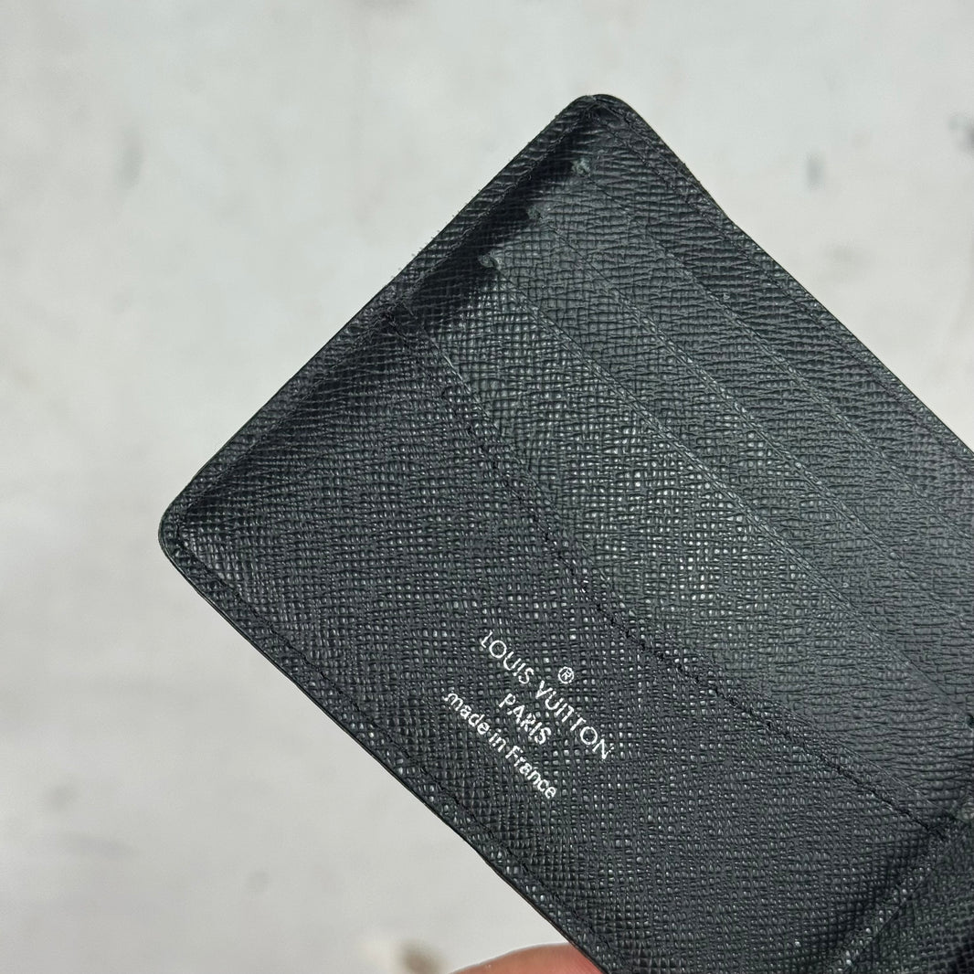 Louis Vuitton Black Damier Bifold Wallet