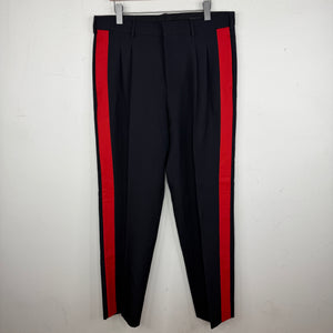 Stella McCartney Red Stripe Navy Trousers