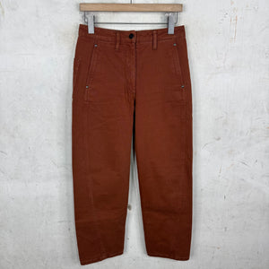 Lemaire Orange Tapered Jeans