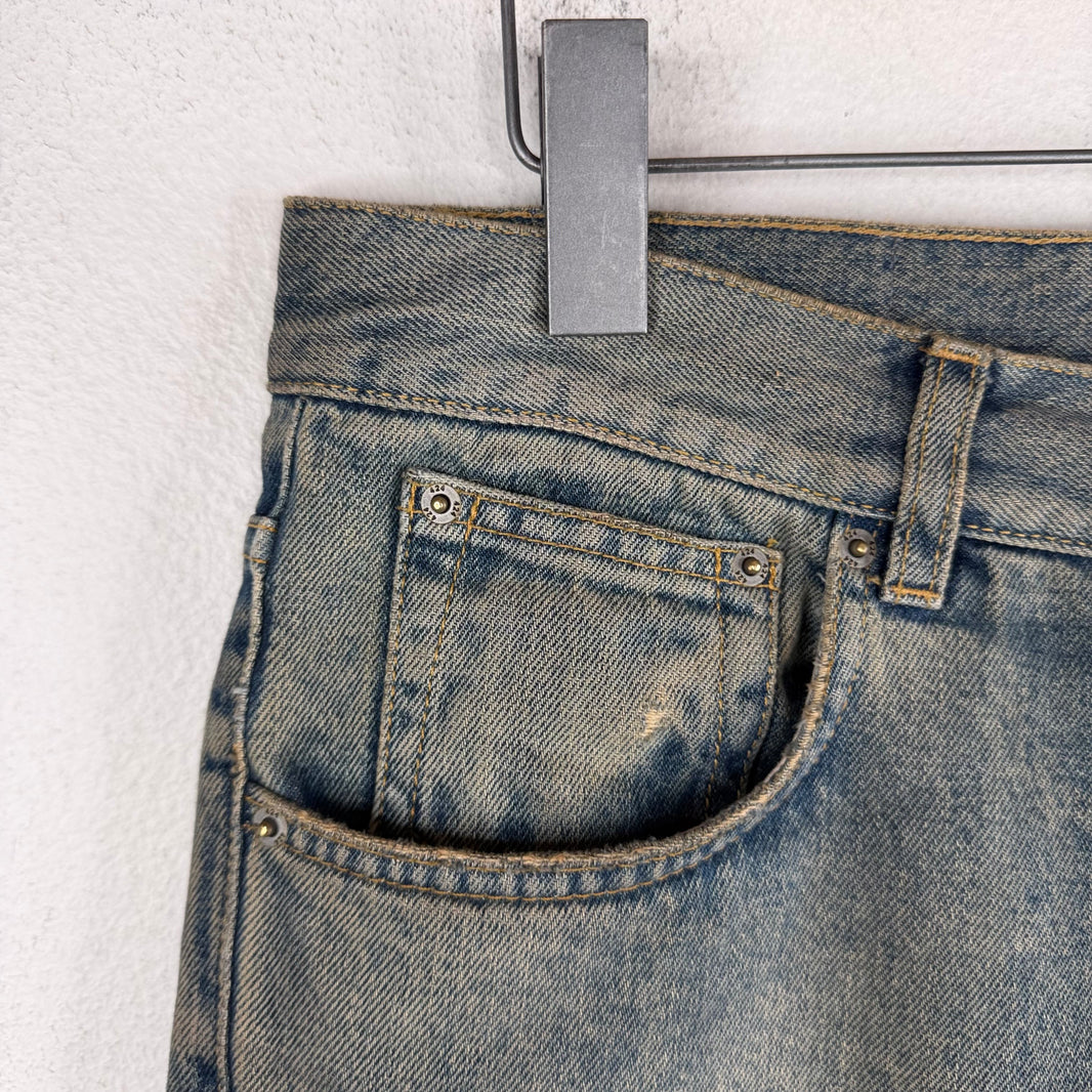 424 Blue Washed 5 Pocket Jeans