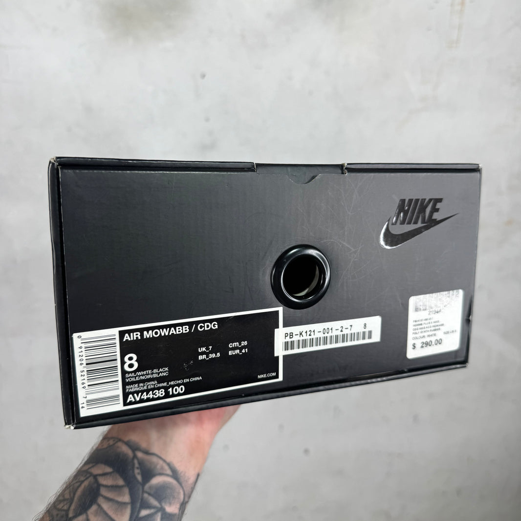 Nike x CDG White Mowabbs