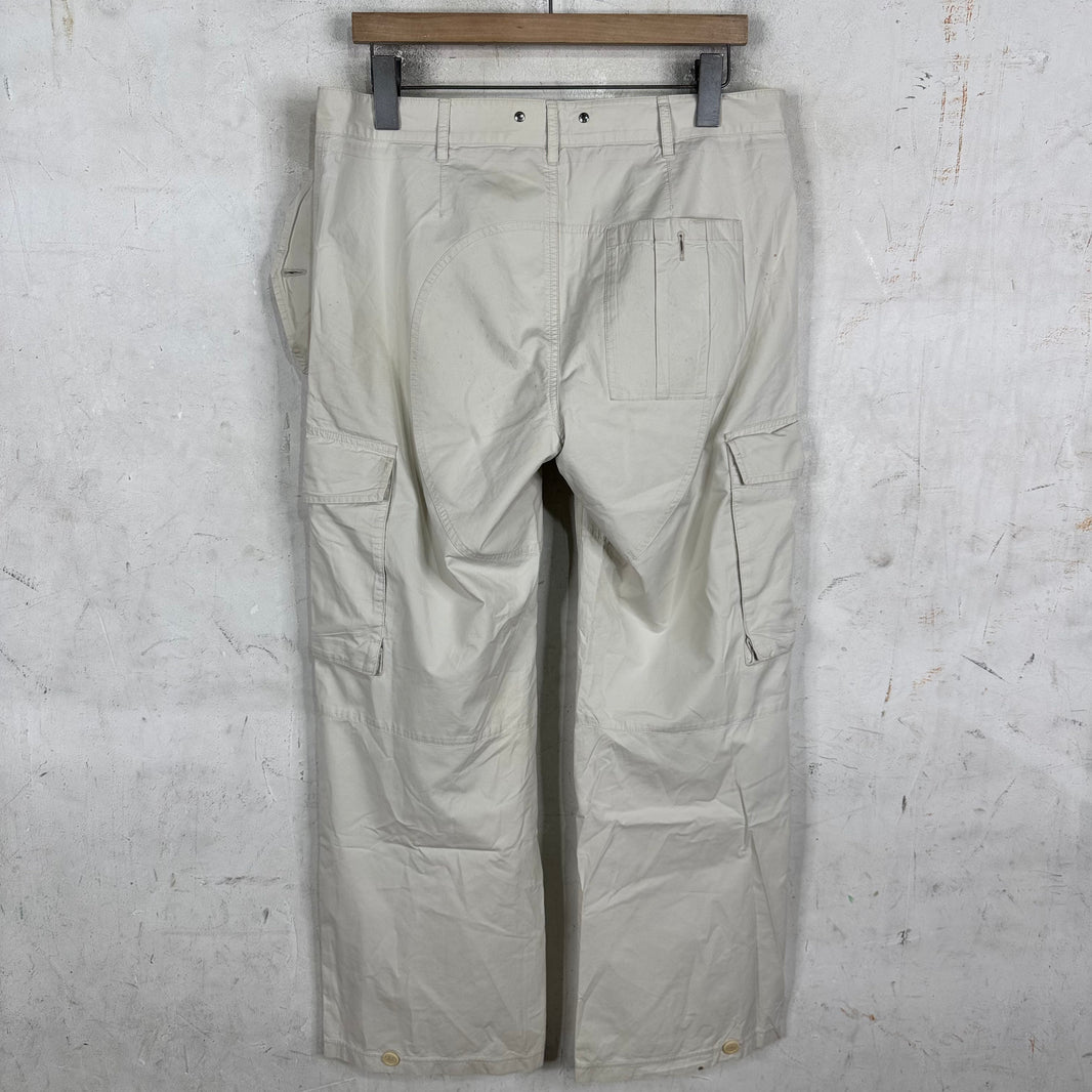 Prada Beige Low Rise Cargos