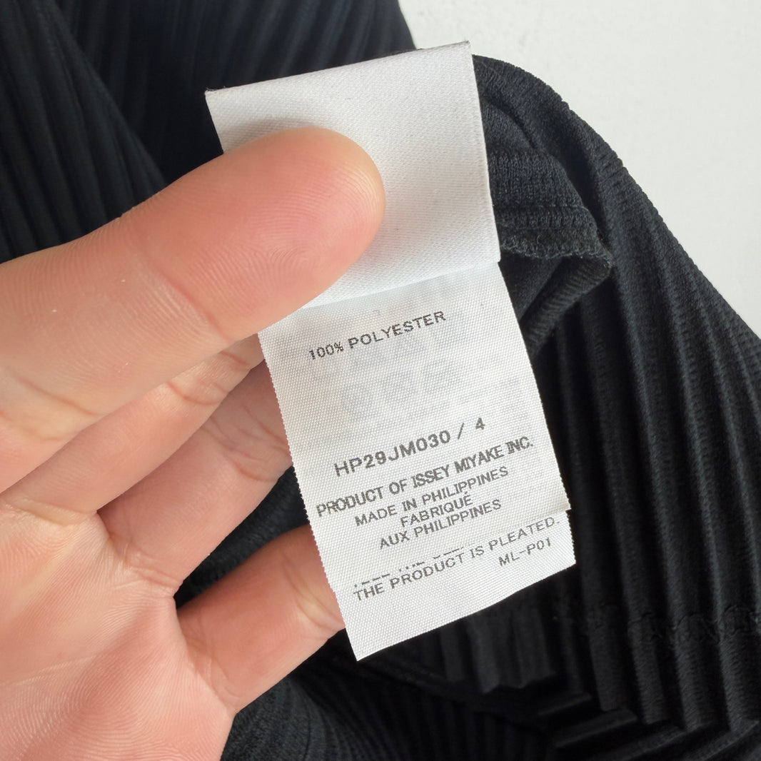 Issey Miyake Plisse Pleat Collar Shirt
