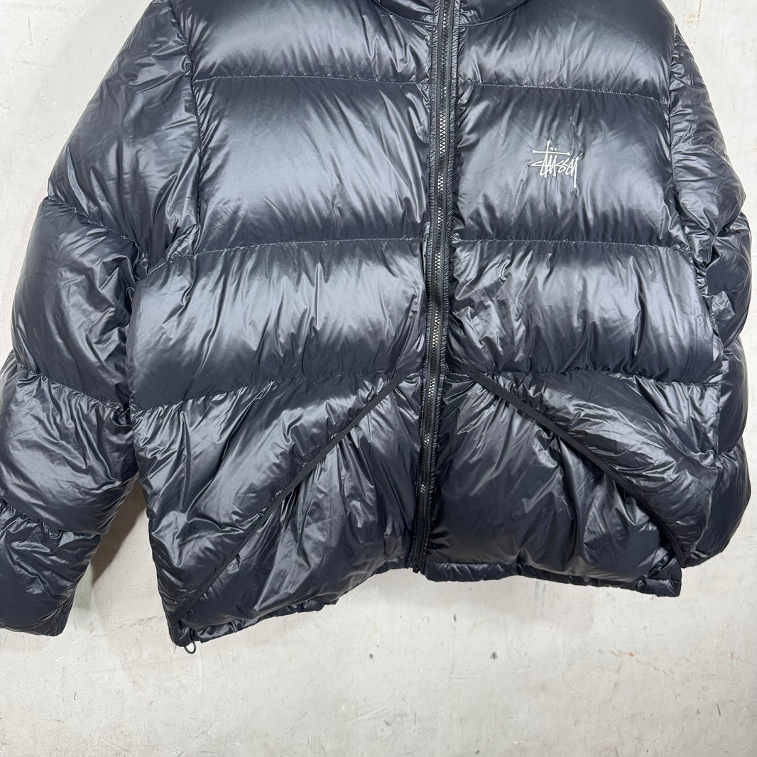 Stussy Black Micro Ripstop Jacket