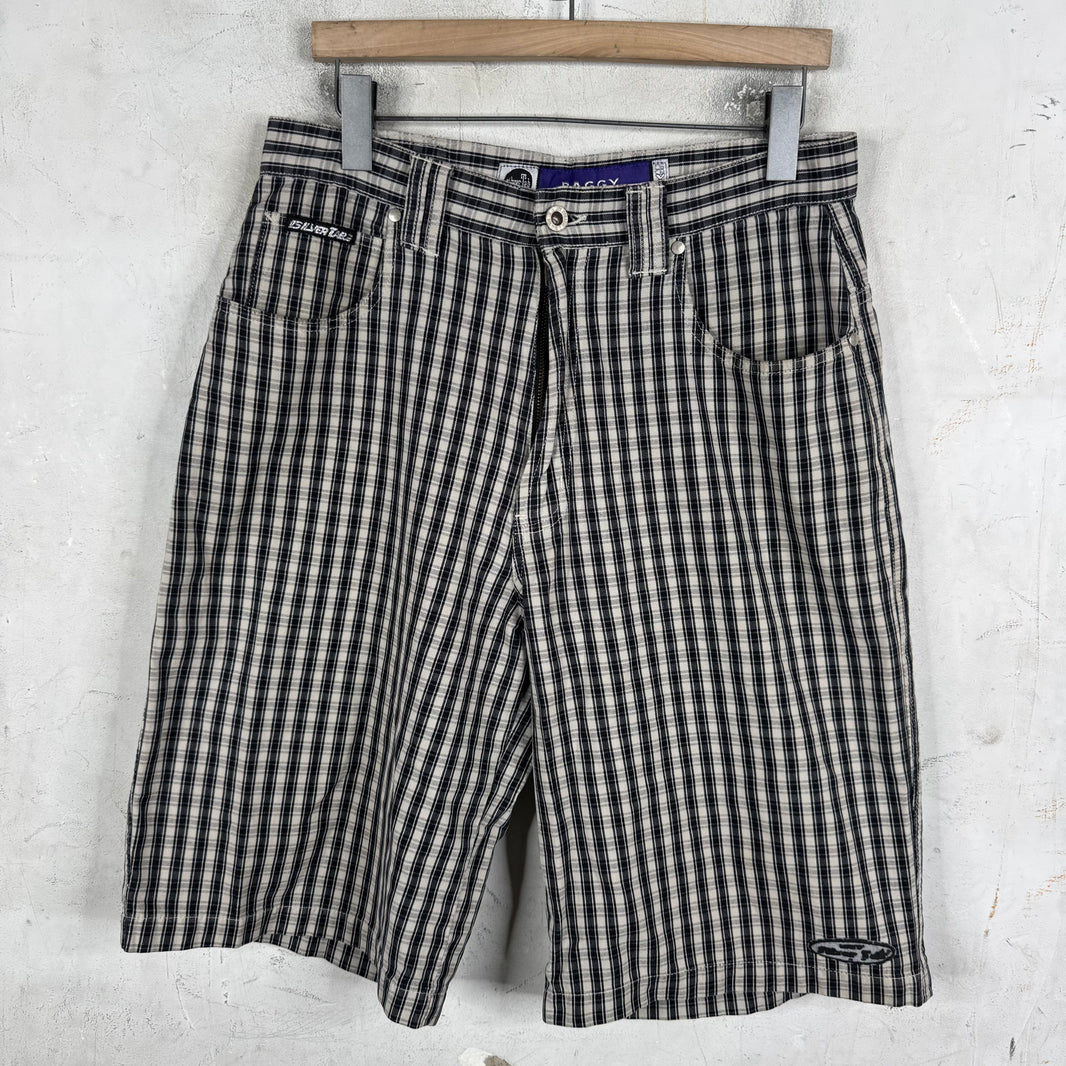 Vintage Levi's Silvertab Plaid Wide Shorts