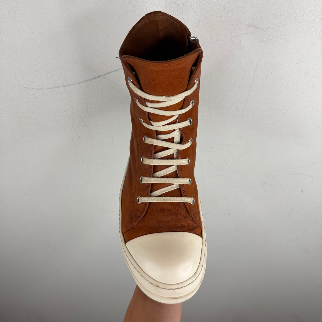 Rick Owens Leather Clay Ramones