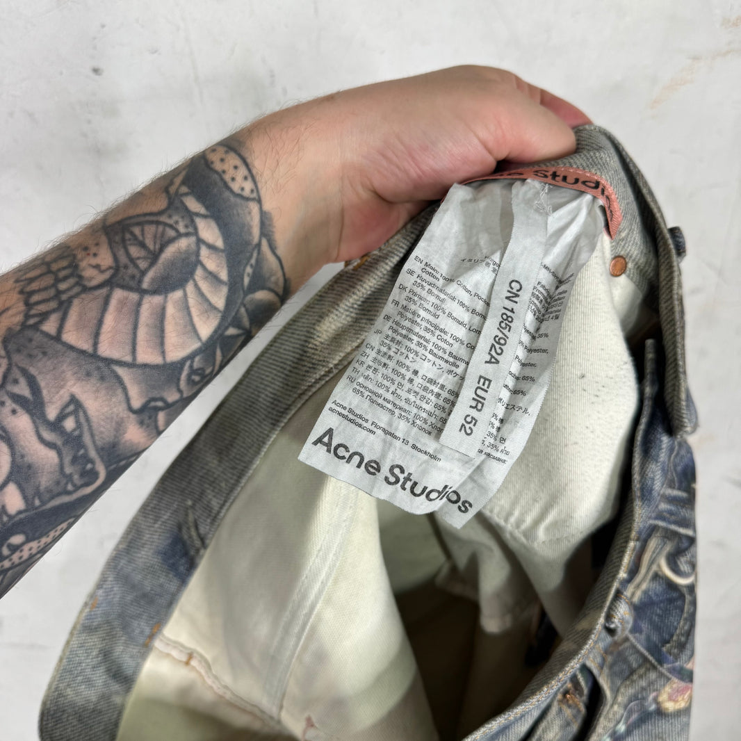 Acne Studios Trompe Chain Shorts