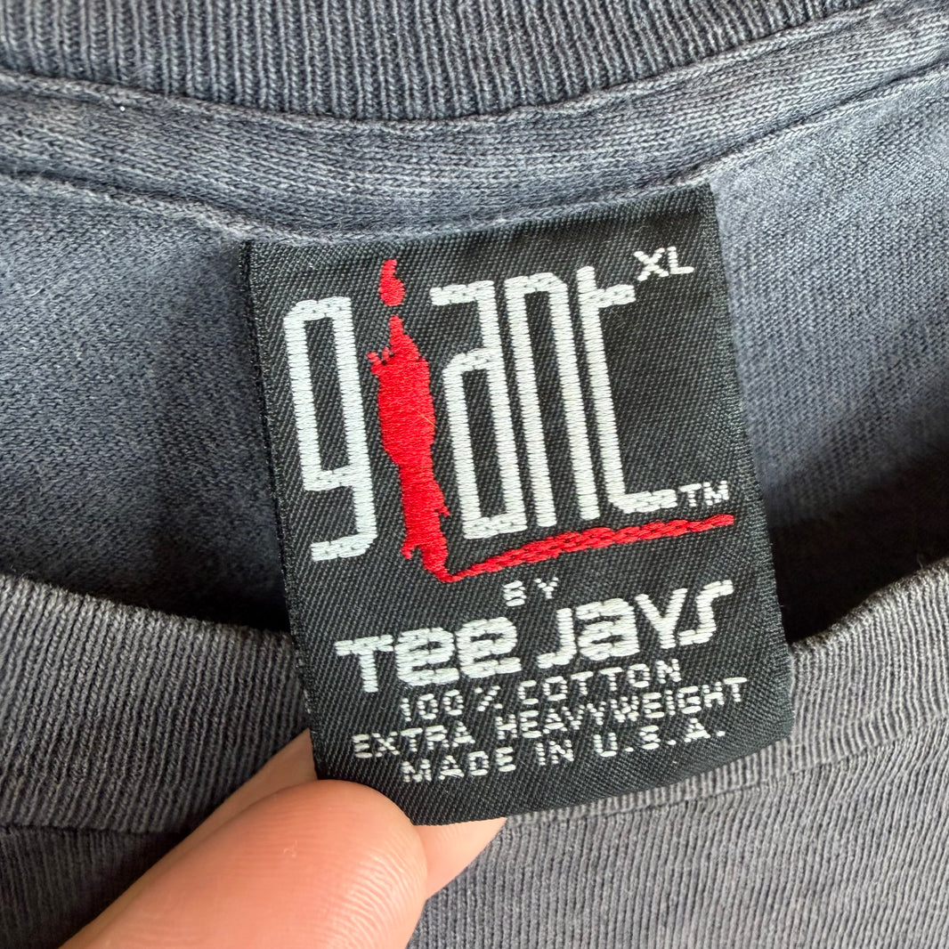 Vintage Smoked Tesla 1992 Tour T-Shirt