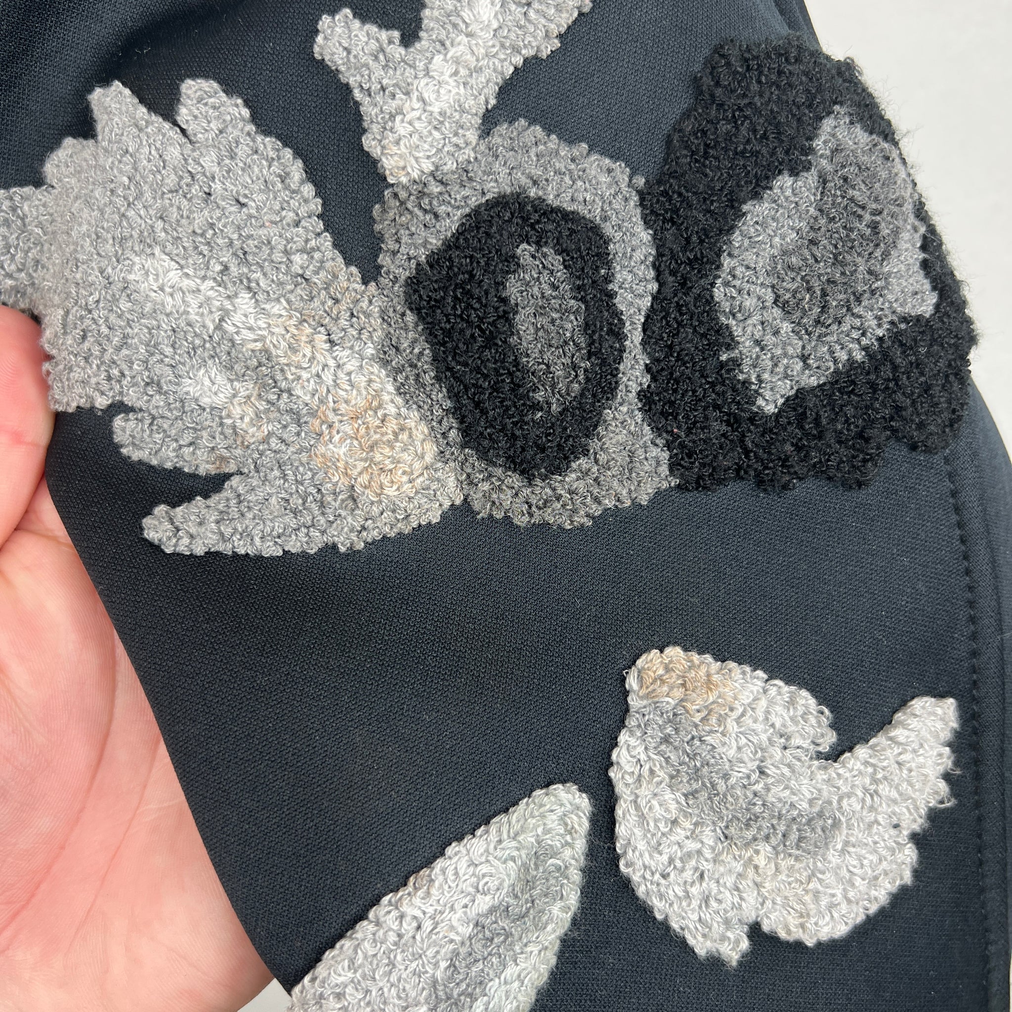Phillip Lim Neoprene Floral Bomber Jacket