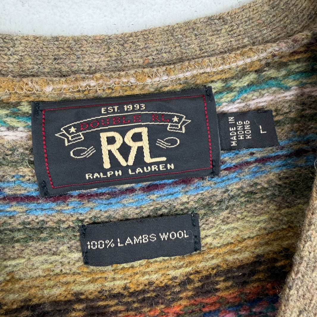 RRL Aztec Multicolor Wool Vest