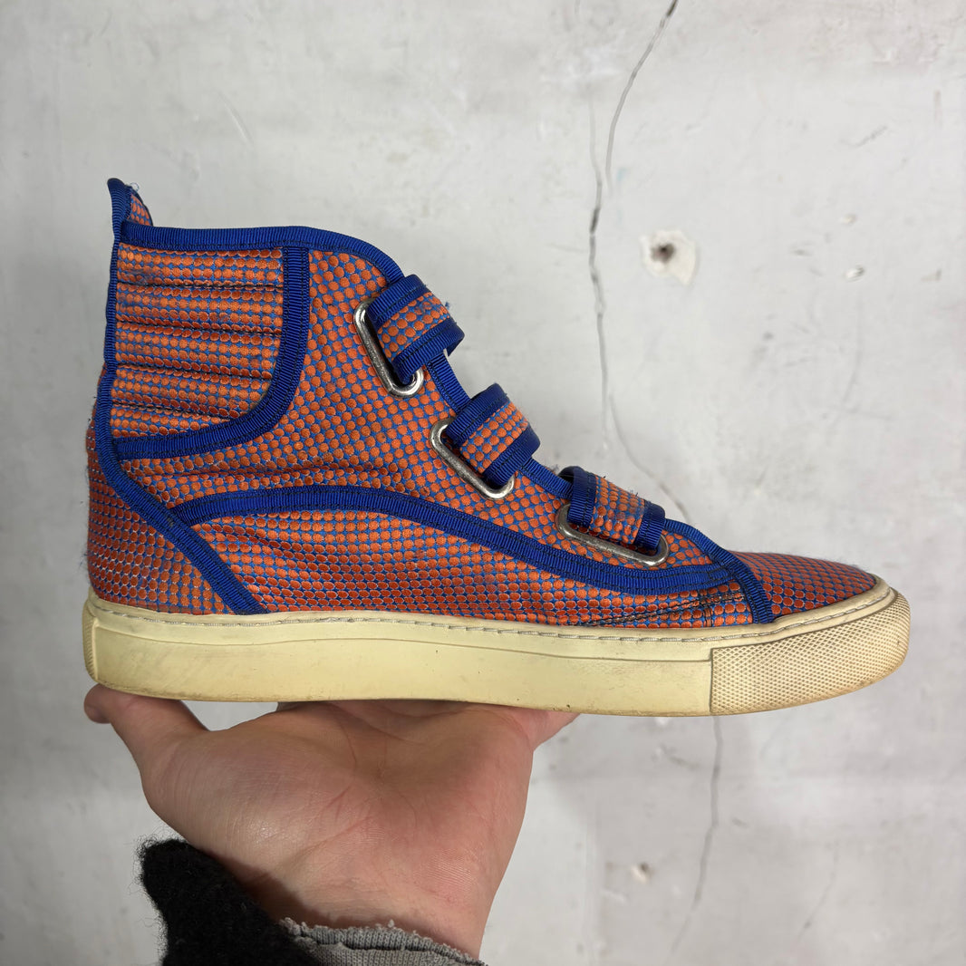Raf Simons High Top Velcro Sneakers