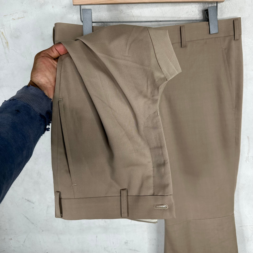 Comme Des Garçons Flared Reconstructed Trousers