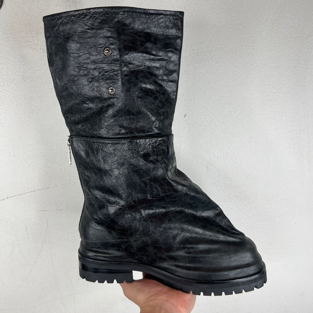 424 Paper Leather Dragon Rider Boot