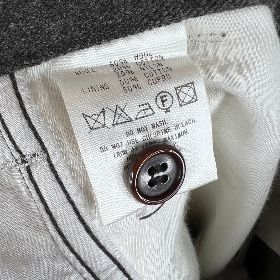 Visvim Brown Wool Trousers