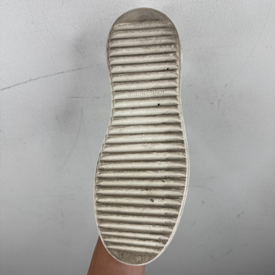 Louis Vuitton Blue Denim Monogram Sneakers