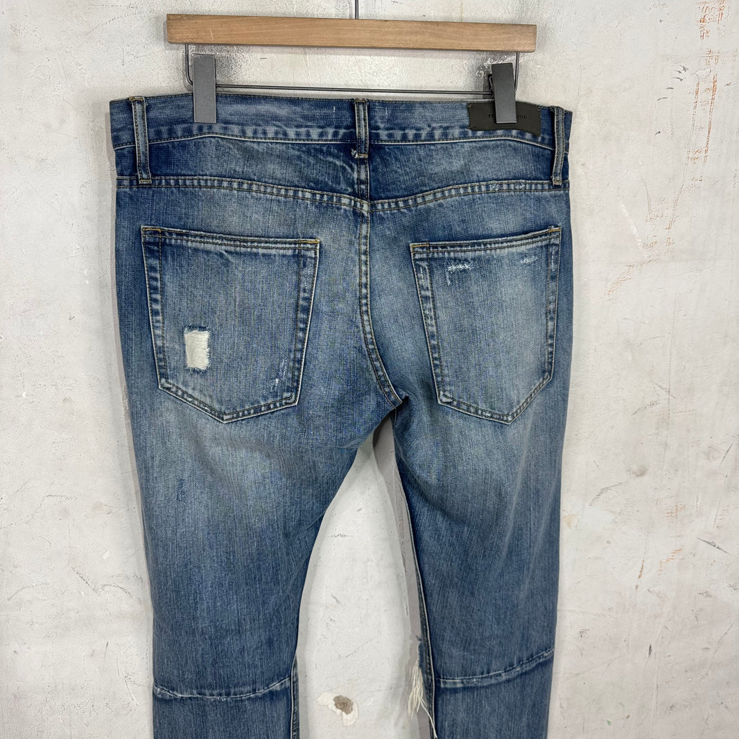 Fear Of God Distressed Japanese Denim Skinny Jeans