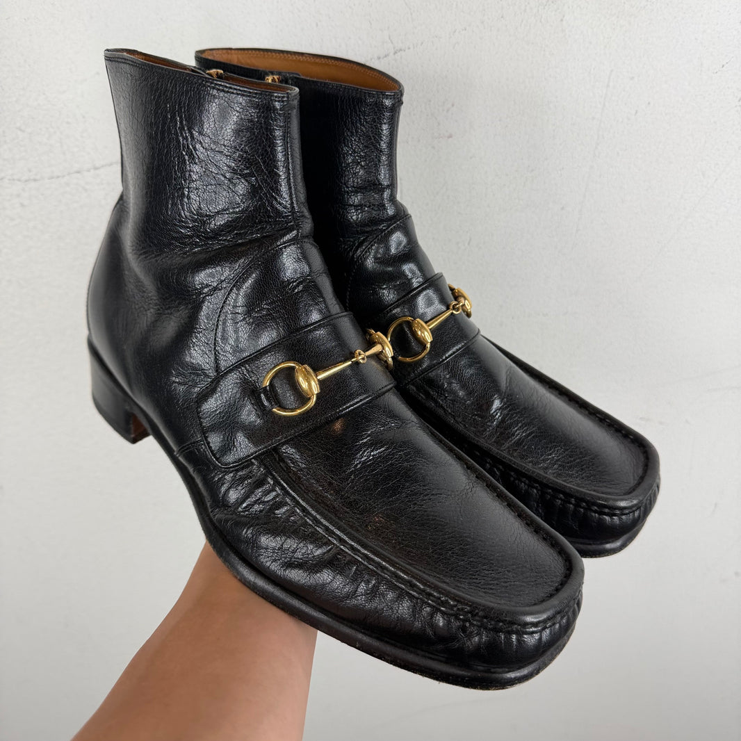 Gucci Horsebit Loafer Boots