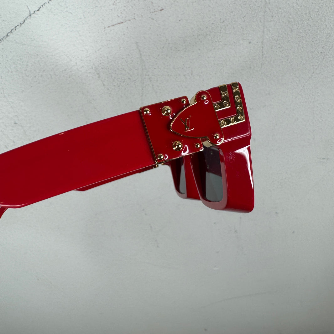 Louis Vuitton Red Millionaire Sunglasses