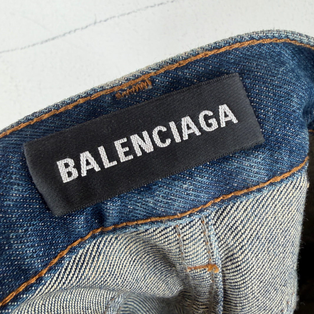 Balenciaga Checkered Jeans