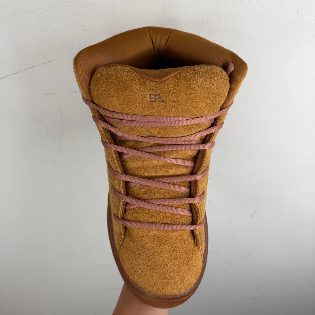 ERL Tan Hightop Vamp Sneaker