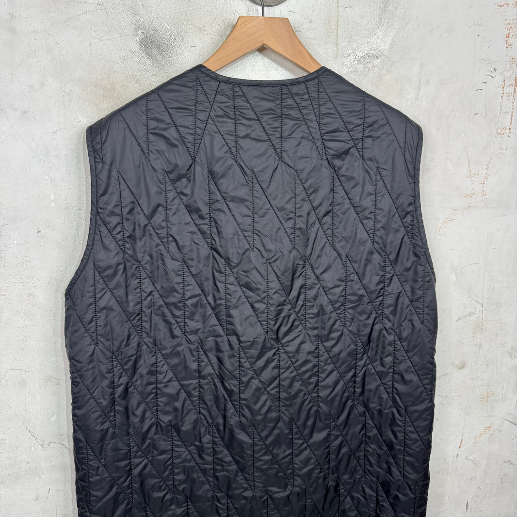 Rick Owens Quilted Snap Vest