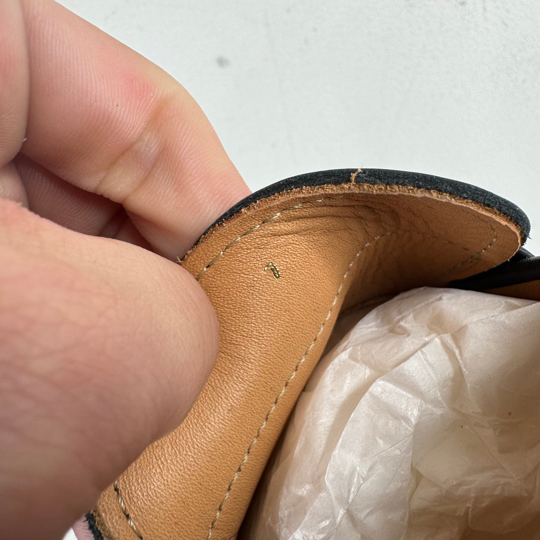 Hender Scheme Black Lug Penny Loafers