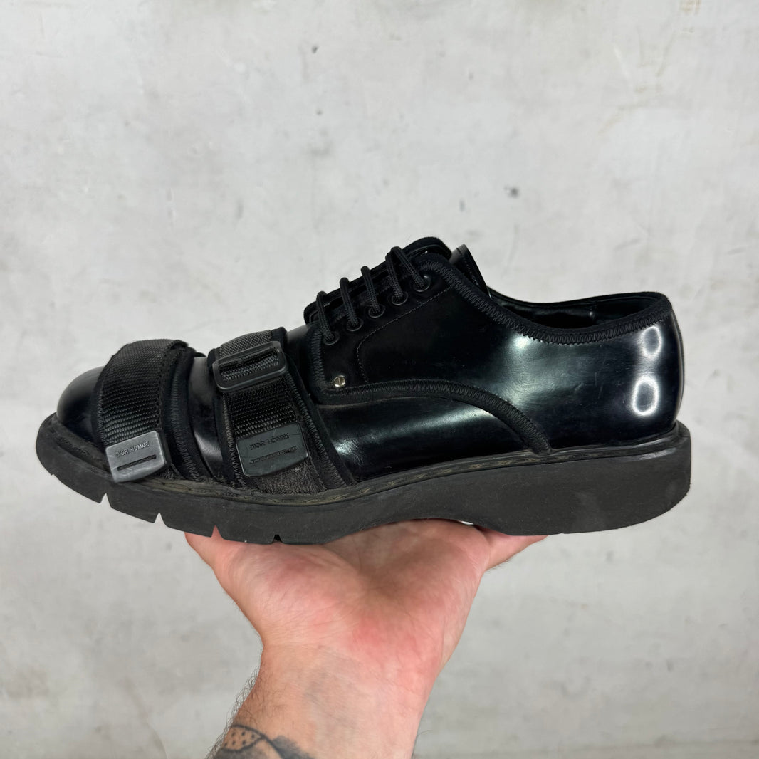 Dior Buckled Strapped Derbys