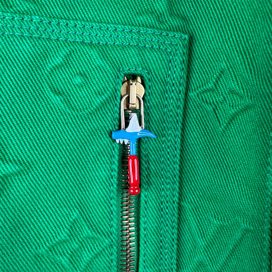 Louis Vuitton Green Monogram Work Jacket