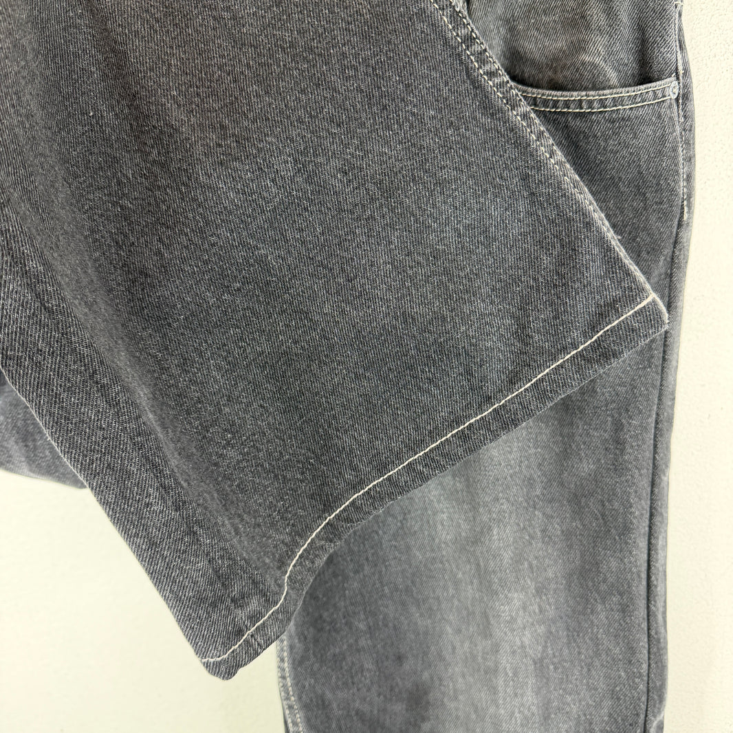 ERL Altered Black Boardwalk Jeans