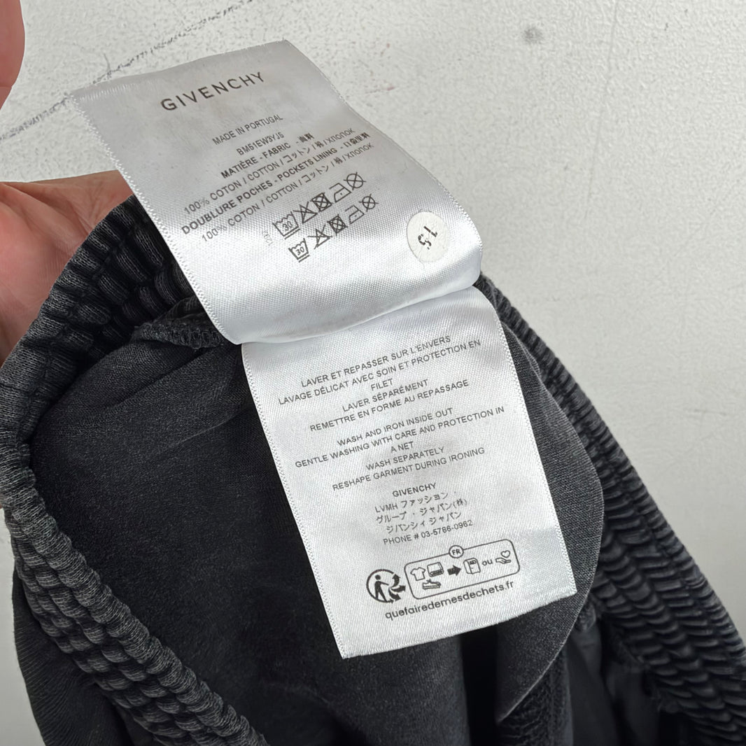 Givenchy Long Double Knee Sweatshorts