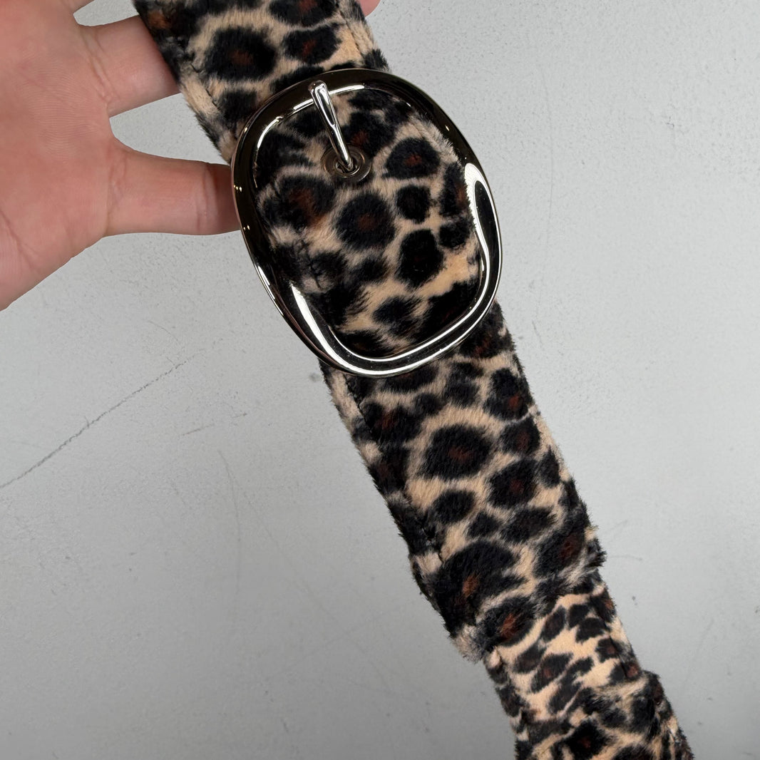 Gallery Dept Studded Leopard Waist Bag