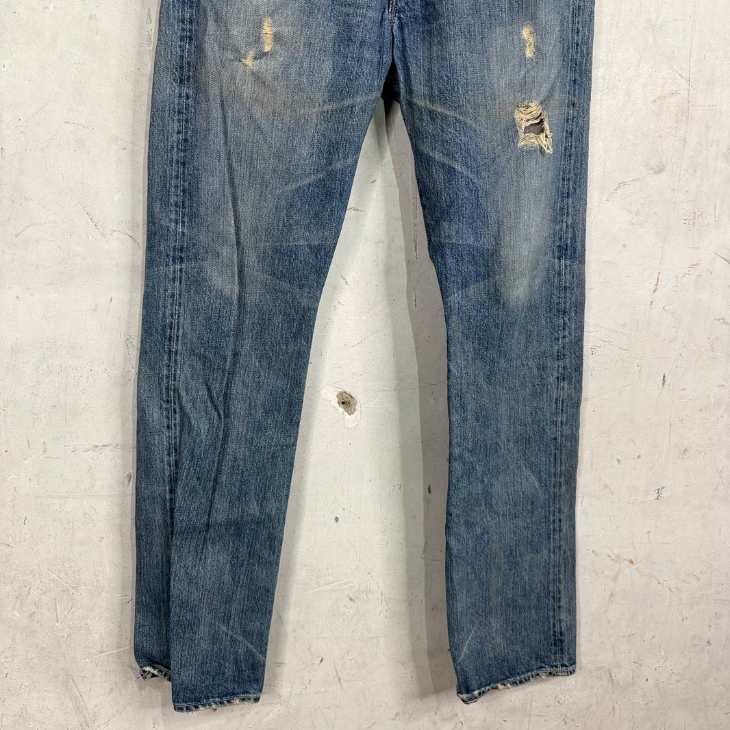 Levis Japanese Market Distressed Redline 501's