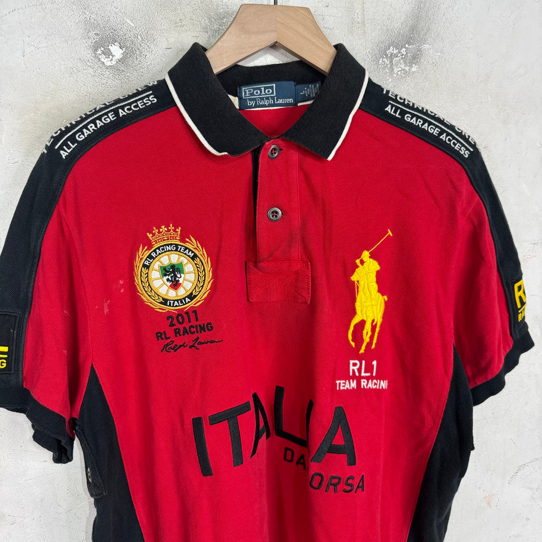 Ralph Lauren Red Italia Polo