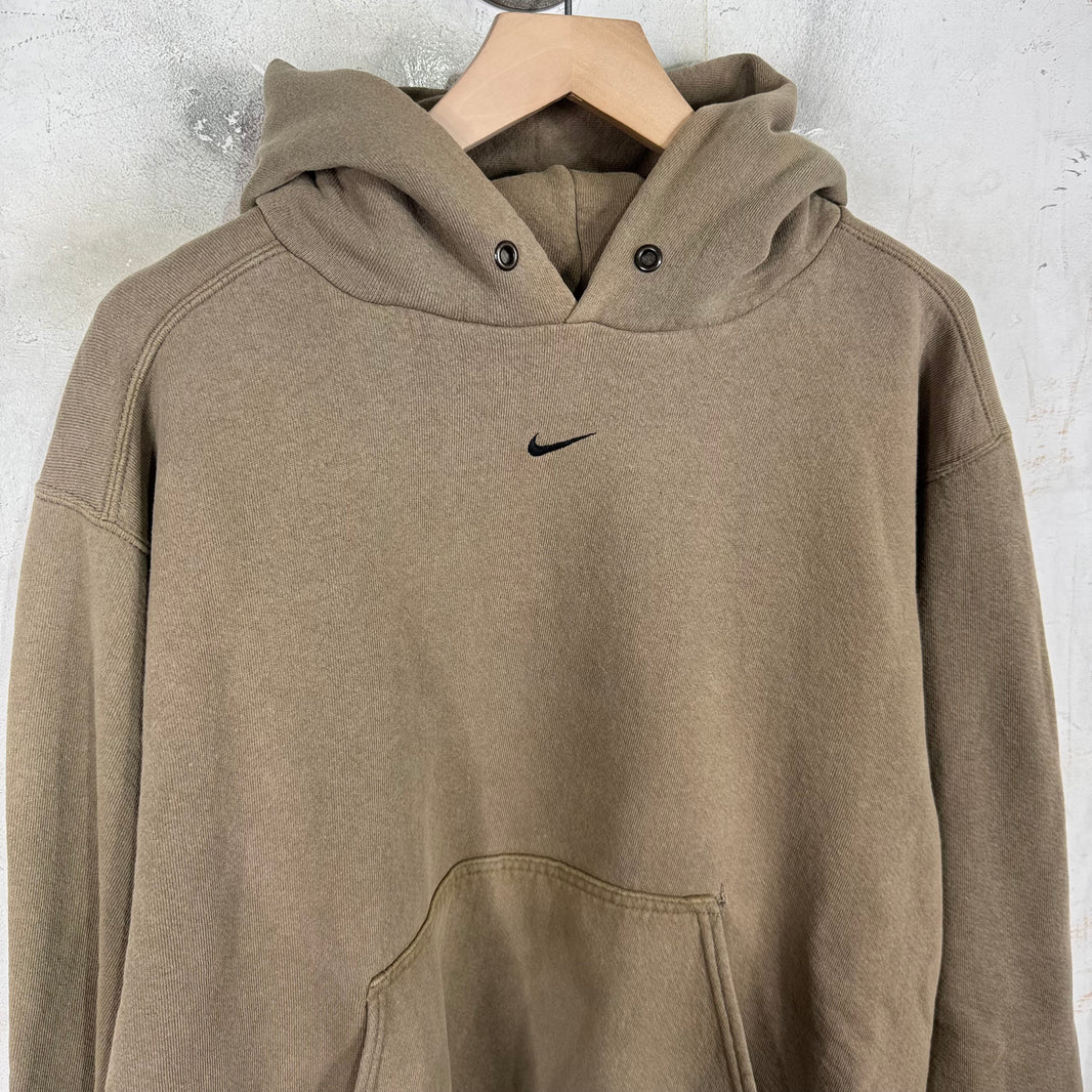 Vintage Taupe Nike Center Swoosh
