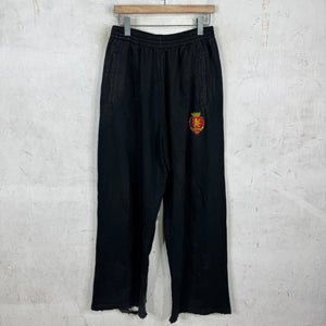 Balenciaga Mud Crest Distressed Sweatpants