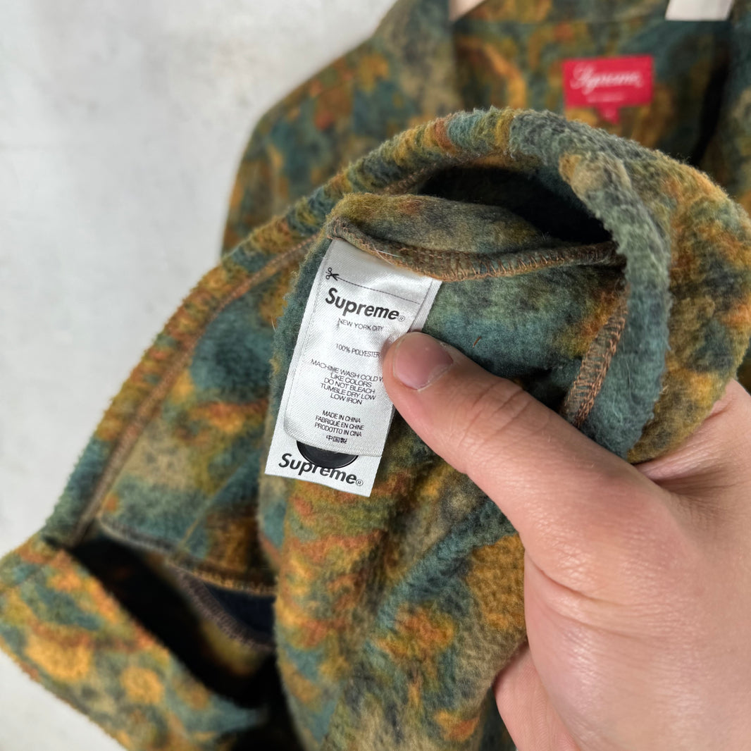 Supreme Floral Fleece Overshirt